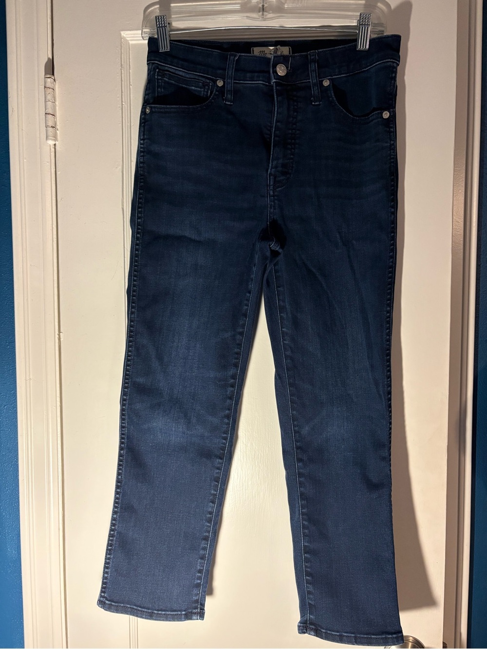 Madewell Dark Blue Women’s Stovepipe Jeans